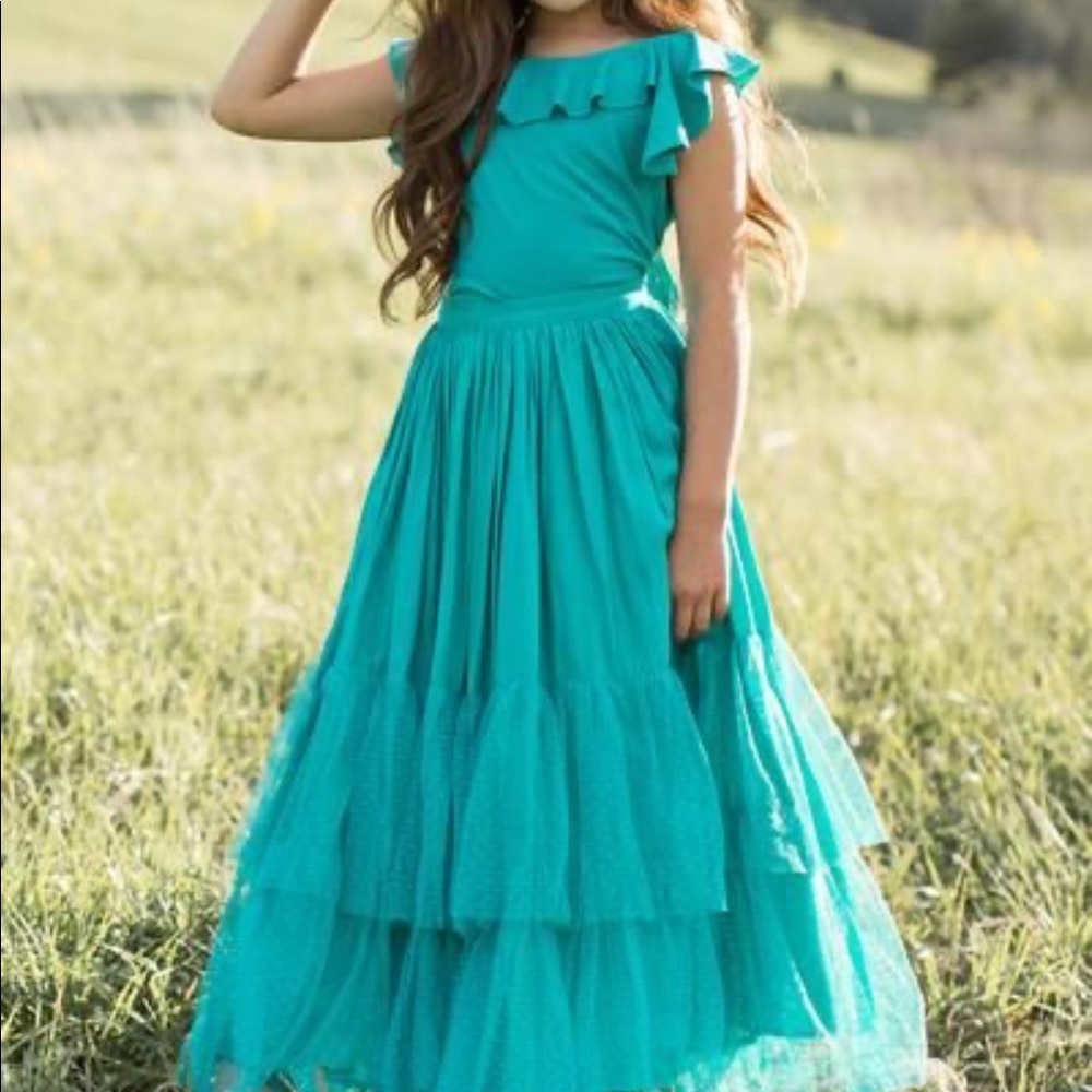 Girls joyfully size 10 skirt/top combo